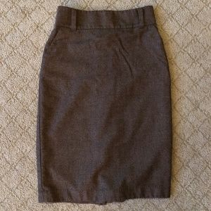 Banana Republic High-Waisted Tweed Pencil Skirt